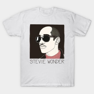 •  Stevie Wonder Fan Art  • T-Shirt